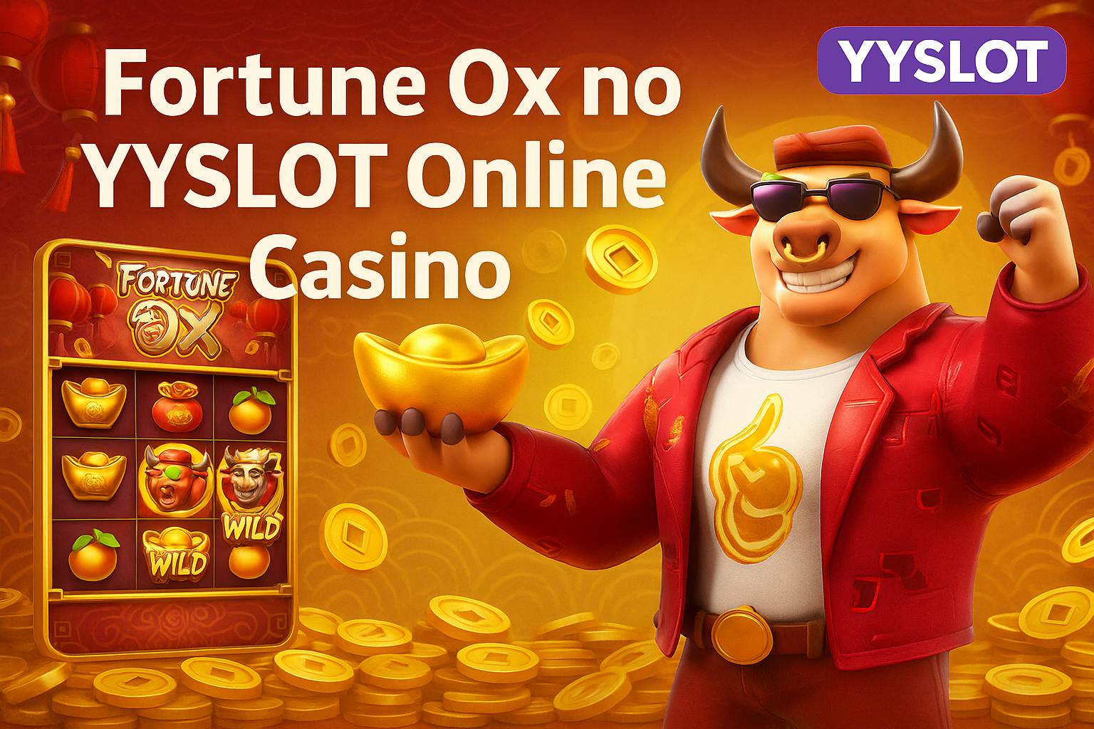 Fortune Ox no YYSLOT - Aposte Agora e Reivindique Seus Ganhos